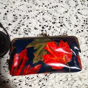 Patricia Nash Colorful Leaf Print Women's Bag/Clutch/Crossbody New